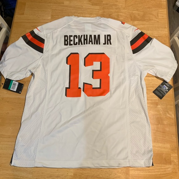 NWT White Odell Beckham Jr. Jersey - Picture 4 of 6